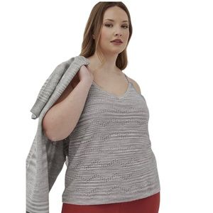 Torrid grey swing cami size 2 NWT
